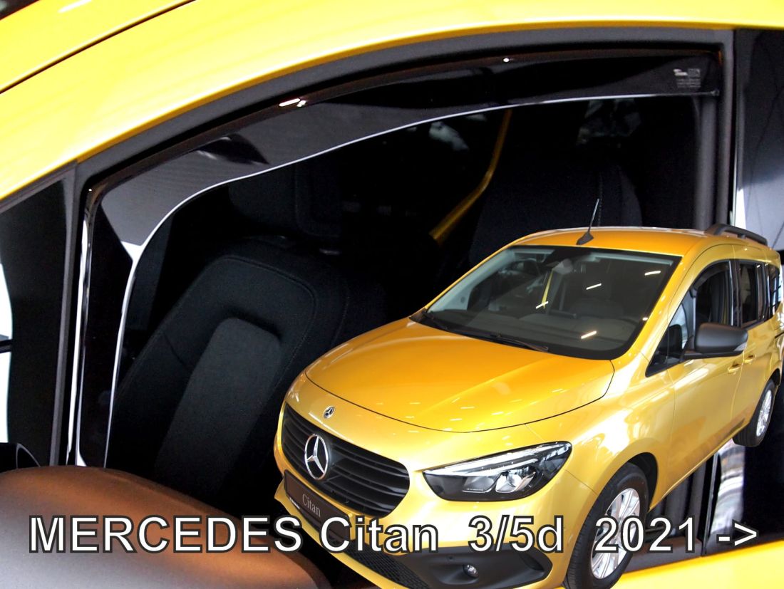 Ανεμοθραύστες για Mercedes Citan 2 (2021+) 3/5 θύρες - 2 τεμ. εμπρός