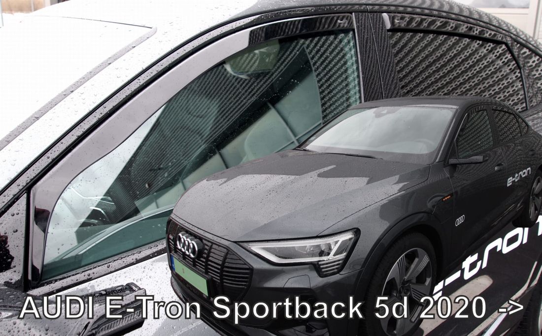 Ανεμοθραύστες για Audi E-Tron Sportback (2020+) 5 θύρες - 4τμχ. εμπρός και πίσω