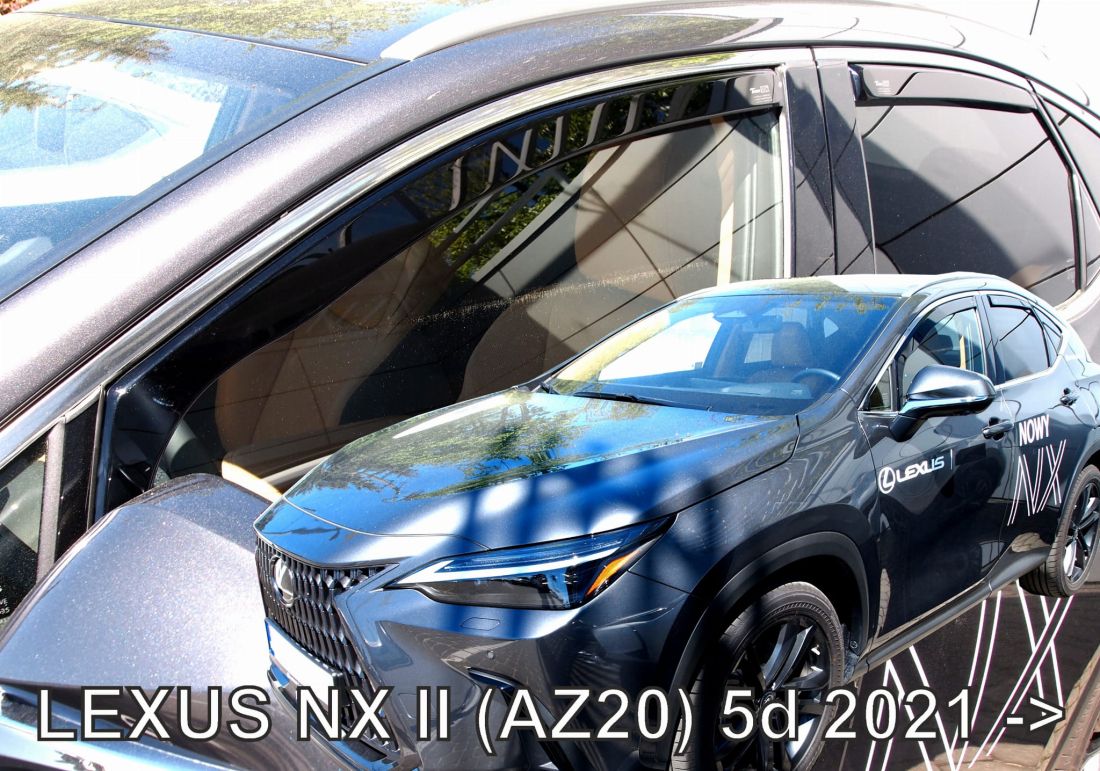 Apărătoare de vânt pentru Lexus NX II (AZ20) (2021+) 5 uși - 4 buc. față și spate