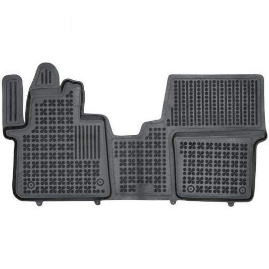 Λαστιχένια πατάκια για Citroen Spacetourer (2016+) / Peugeot Traveller (2016+) / Toyota Proace Verso II (2016+) / Opel Zafira Life (2019+) - εμπρός 2τμχ. - τύπου σκάφης