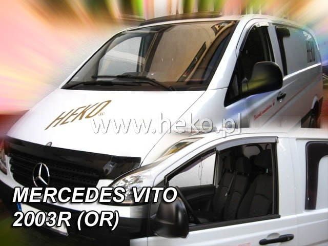 Deflectoare pentru geamuri MERCEDES VITO / VIANO W639 (2003-2014) - adezive