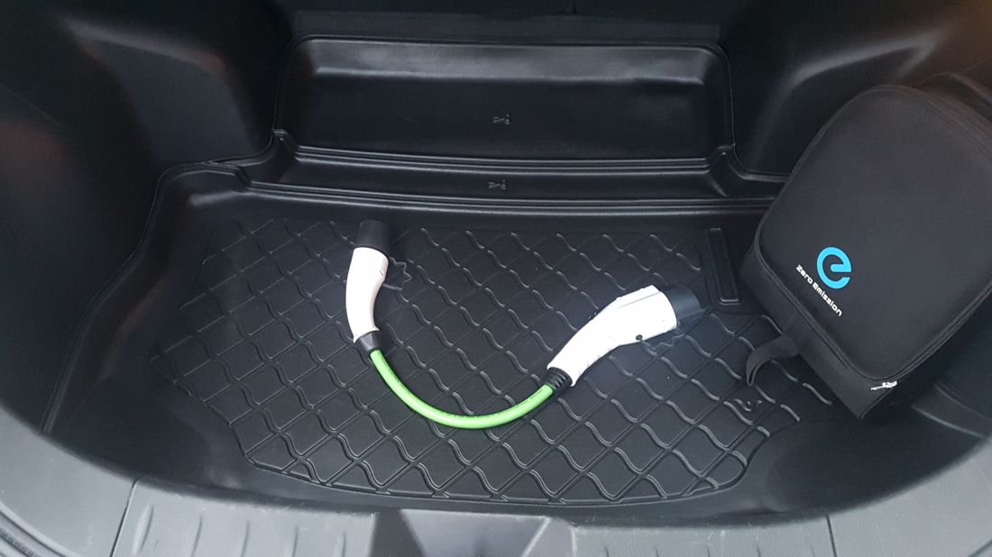 Λαστιχένιο πατάκι πορτμπαγκάζ για Nissan Leaf (2010+) + Leaf Facelift 5 πόρτες με / χωρίς ηχοσύστημα BOSE