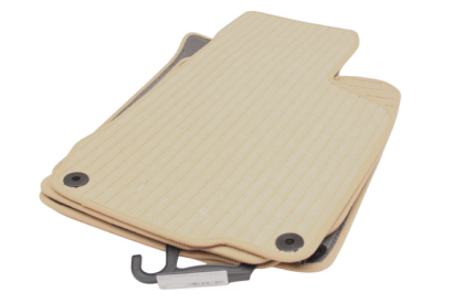 Мокетни стелки за Vw Golf 4 / Vw Bora / Vw Beetle / Skoda Octavia 1 (1997-2010) / Seat Leon, Toledo (1999-2005) - бежови