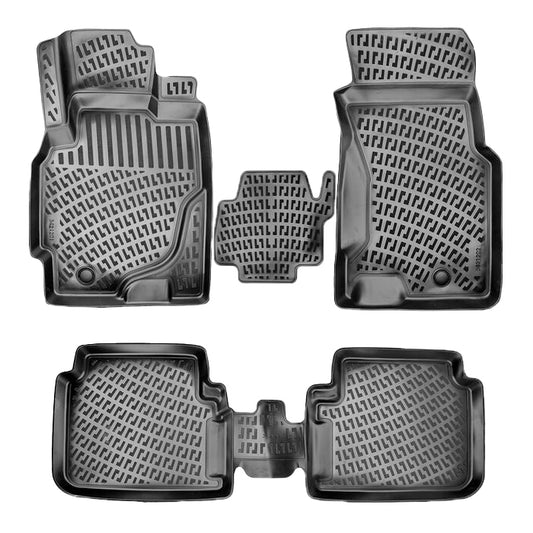 RizLine гумени стелки за Honda CR-V 1996-2001 – перфектно пасване и защита за купето